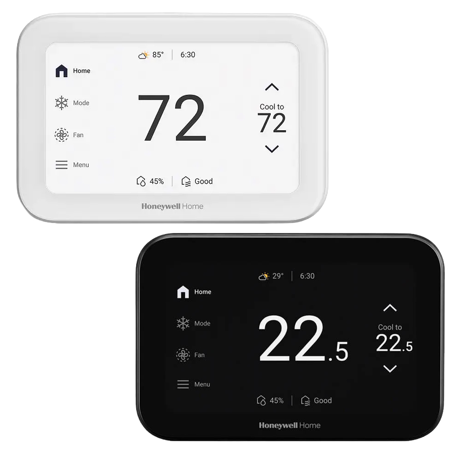 X8s smart thermostat 2 couleurs