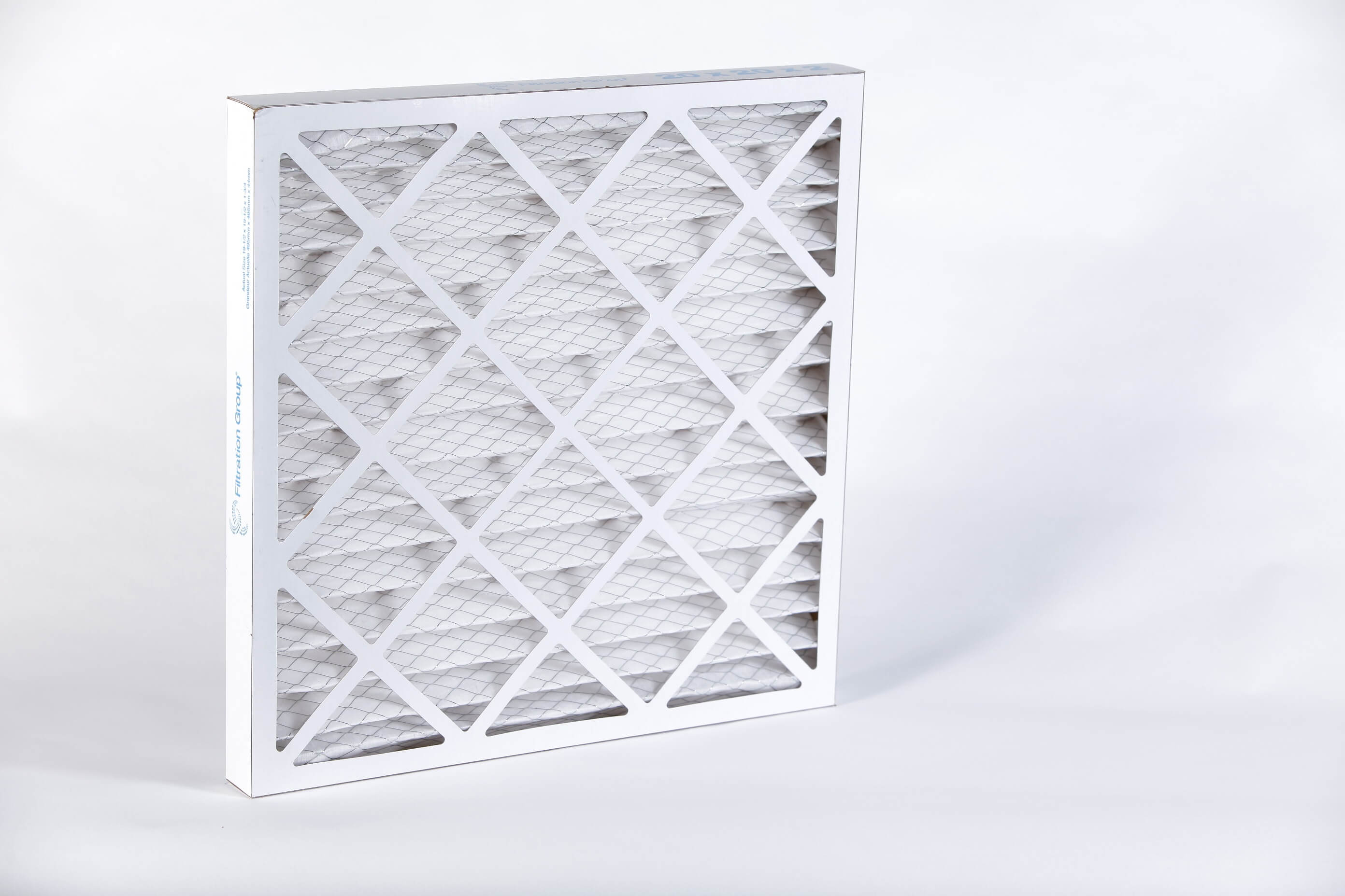 Filtre fournaise 2 pouces merv 8 verso