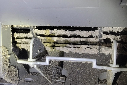 Nettoyage thermopompe murale avant